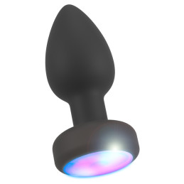 RC Flashing Butt Plug with Vibration