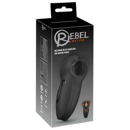 Man Wand with Vibration and Moving Wings