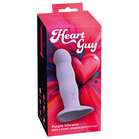 Heart Guy Purple