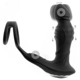 RC Vibrating Prostate Plug with Nodding Function