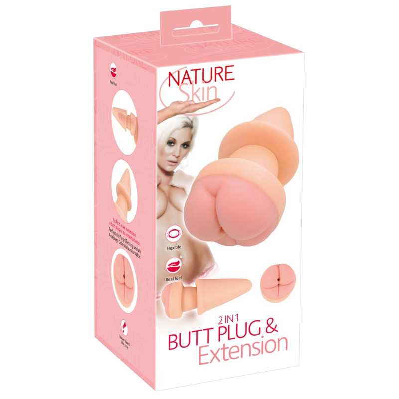 2in1 Butt Plug & Extension