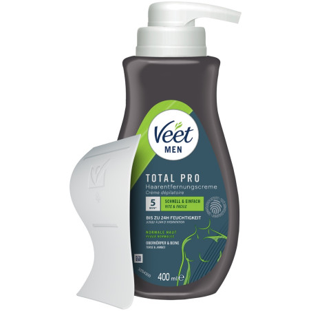 Veet Men TOTAL PRO Haarentfernungscreme