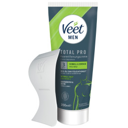 Veet Men TOTAL PRO Haarentfernungscreme