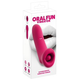 Oral Fun Vibrator Sucking Mouth Vibrating Tongue
