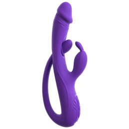 Rabbit Vibrator with G-Spot/Anal Tickler