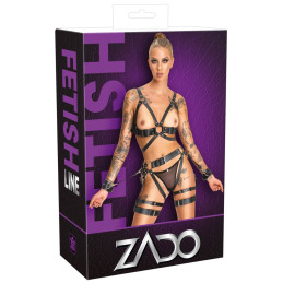 Harness-Set aus Leder
