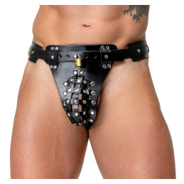 Keuschheits-String aus Leder