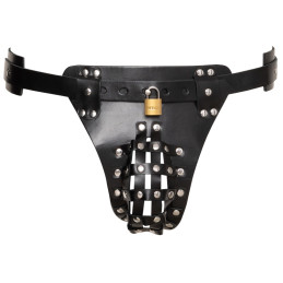 Keuschheits-String aus Leder