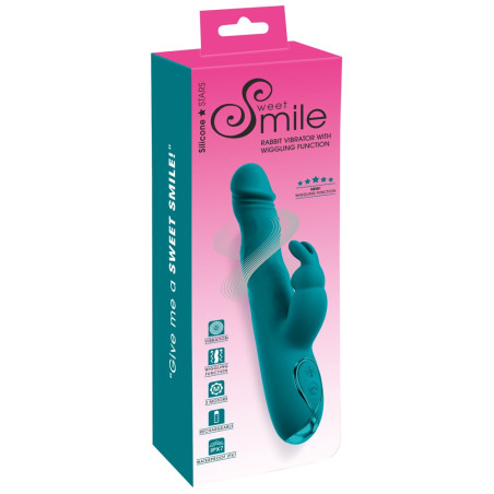 Rabbit Vibrator with Wiggling Function