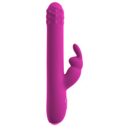 Rabbit Vibrator with Rotation and Thrust Function