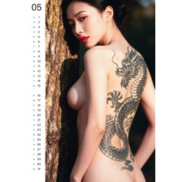Pin-up Kalender Tattoo-Girls 2027