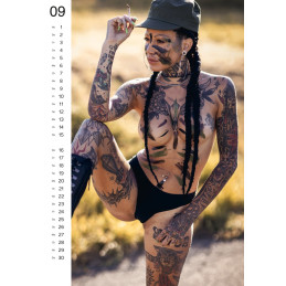 Pin-up Kalender Tattoo-Girls 2027