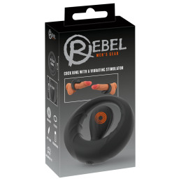 Cock Ring With A Vibrating Stimulator