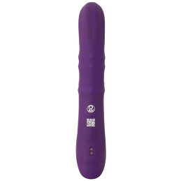 Nodding Rabbit Vibrator with 3 Moving Rings
