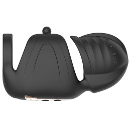 Cock Vibrator with Elliptical Moving Glans Stimulator