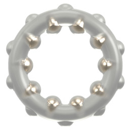 Cock Ring with Metal Balls