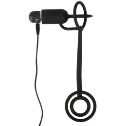Penisplug with Vibrator and Cock Rings