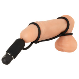 Penisplug with Vibrator and Cock Rings